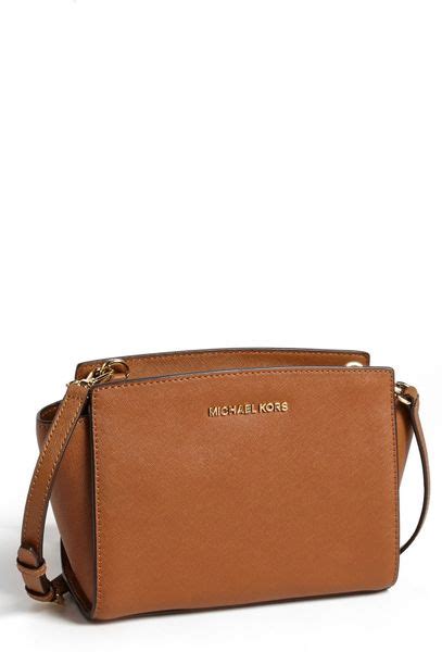 crossbody selma michael kors|Selma Medium Saffiano Leather Crossbody Bag .